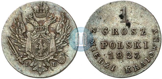 1 grosz 1823 year