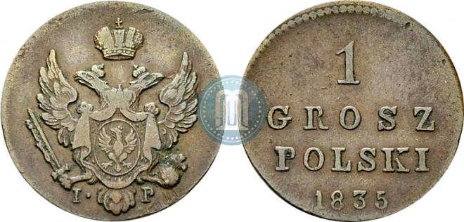 1 grosz 1835 year