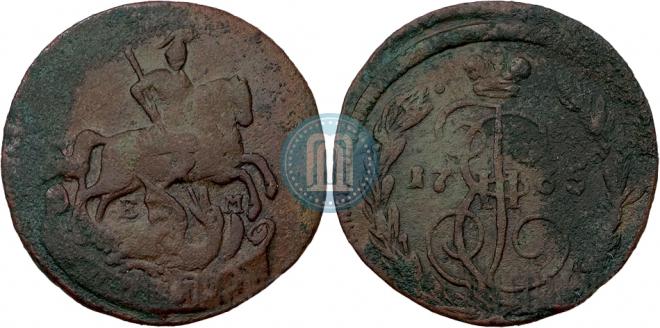 1 kopeck 1765 year