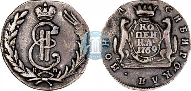 1 kopeck 1769 year