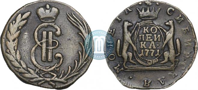 1 kopeck 1771 year