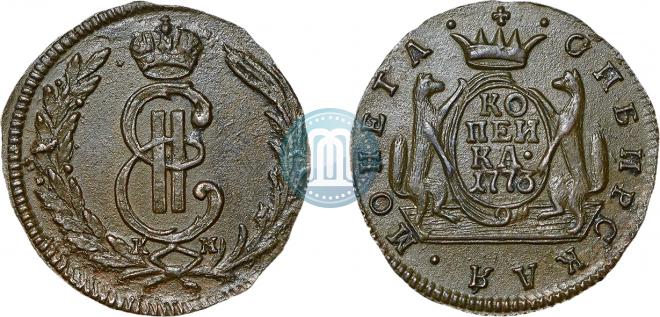 1 kopeck 1773 year