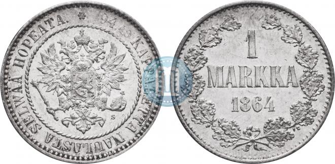 1 марка 1864 года