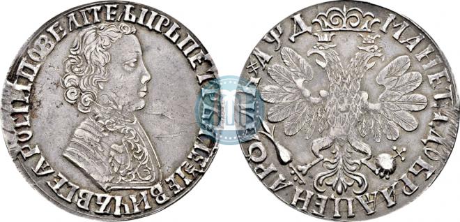 1 рубль 1704 года