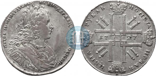 1 rouble 1727 year