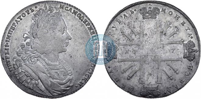 1 rouble 1727 year