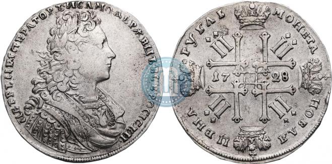 1 rouble 1728 year
