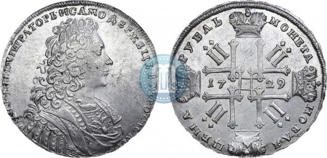 1 rouble 1729 year