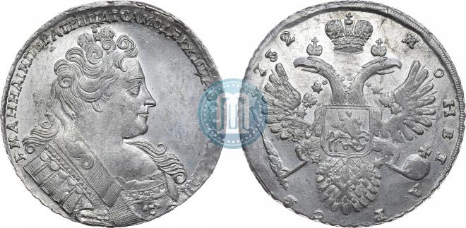 1 rouble 1732 year