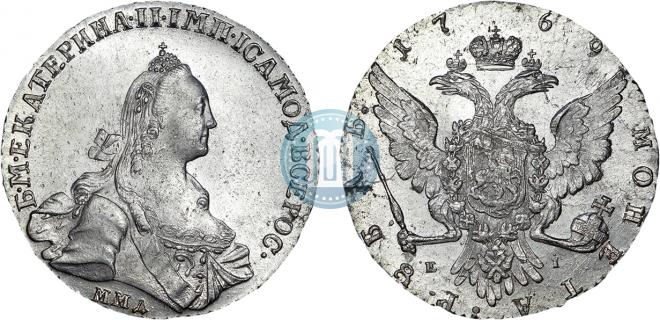 1 rouble 1769 year