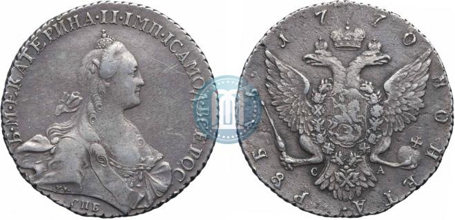1 рубль 1770 года