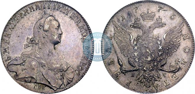 1 rouble 1773 year