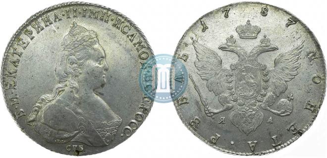 1 рубль 1787 года