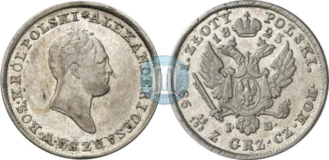 1 złoty 1823 year