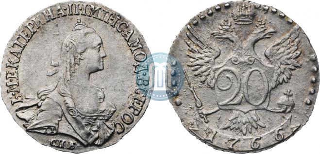 20 kopecks 1766 year