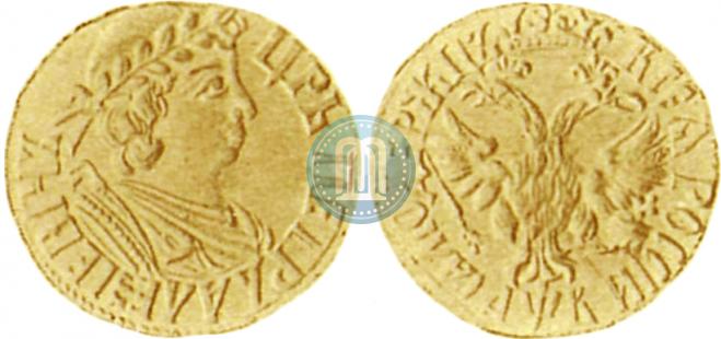 2 червонца 1702 года