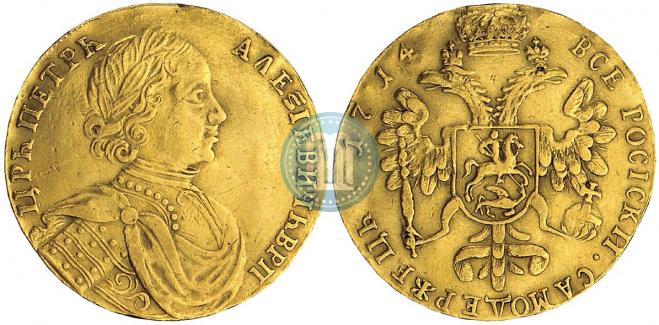 2 ducats 1714 year