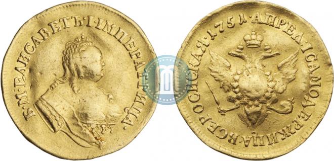 2 ducats 1751 year