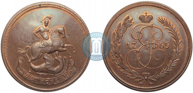 2 kopecks 1765 year