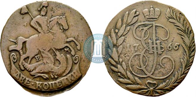 2 kopecks 1765 year