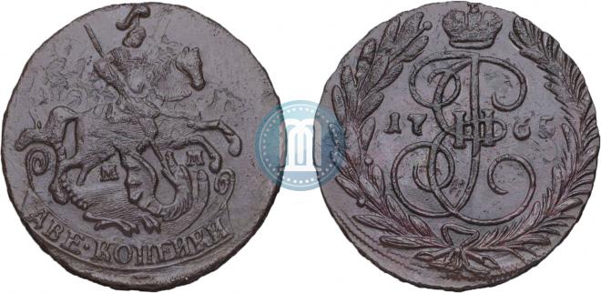 2 копейки 1765 года
