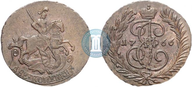 2 копейки 1766 года