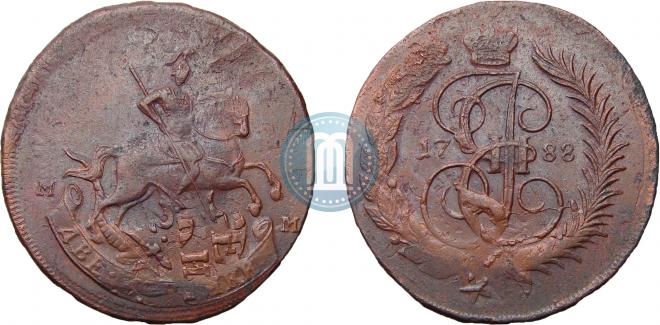 2 kopecks 1788 year