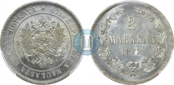 2 марки 1872 года