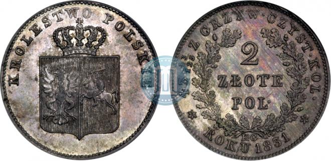 2 złote 1831 year