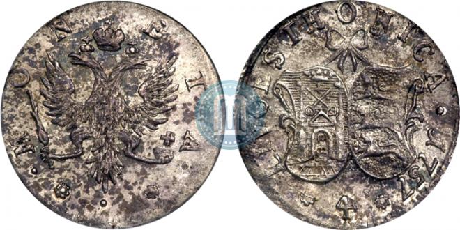 4 kopecks 1757 year