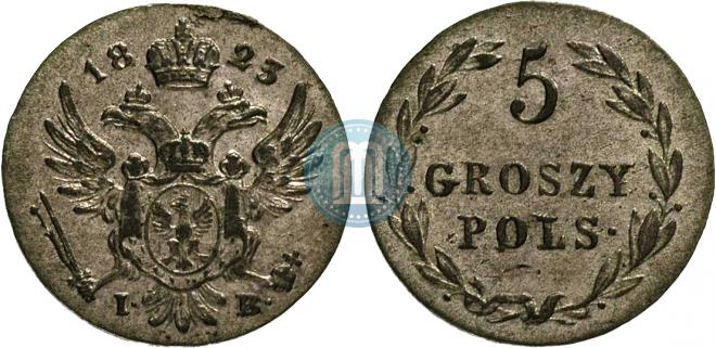 5 groszy 1823 year