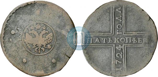 5 копеек 1724 года