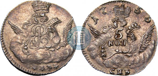 5 копеек 1755 года