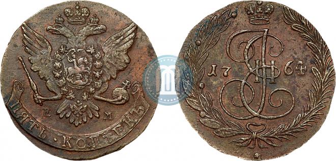 5 копеек 1764 года