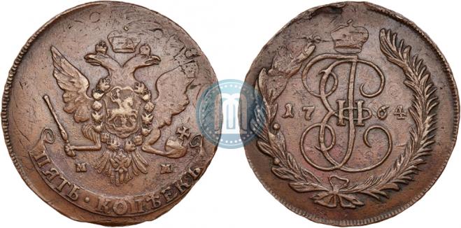 5 копеек 1764 года