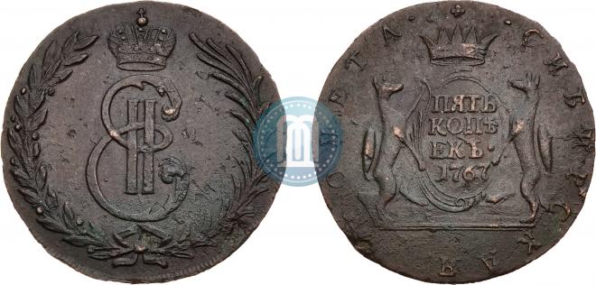 5 kopecks 1767 year