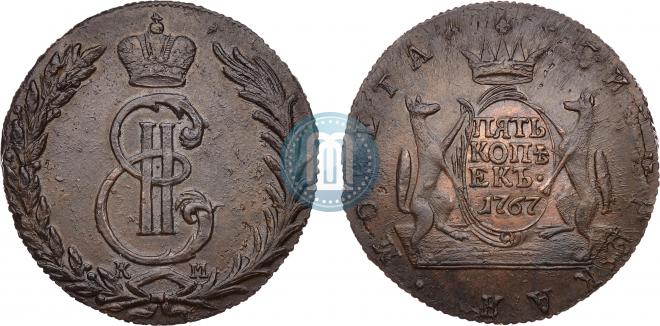 5 kopecks 1767 year