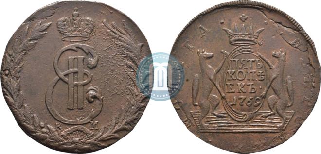 5 копеек 1769 года