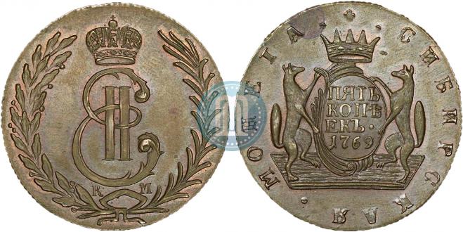 5 копеек 1769 года