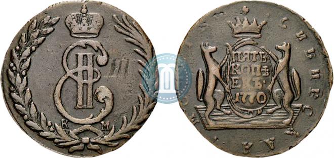5 копеек 1770 года