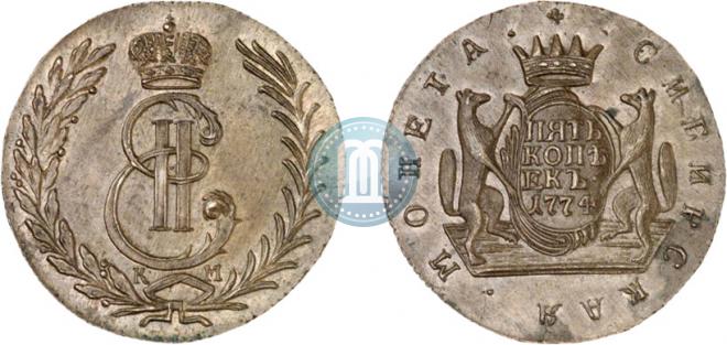 5 копеек 1774 года