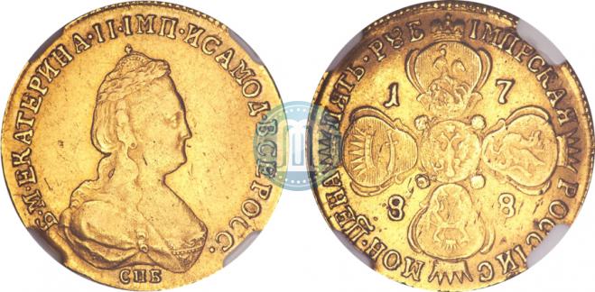 5 рублей 1788 года