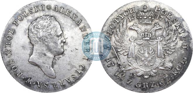 5 złotych 1817 year