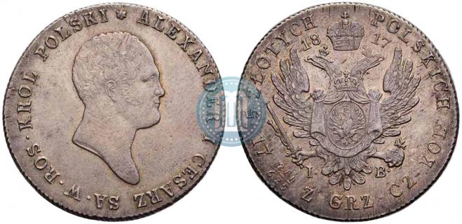 5 złotych 1817 year