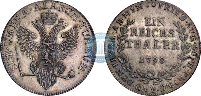 Ein reichsthaler 1798 year