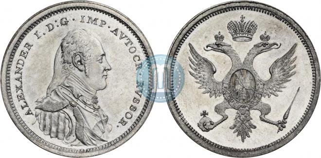 Модуль полтины 1804 года