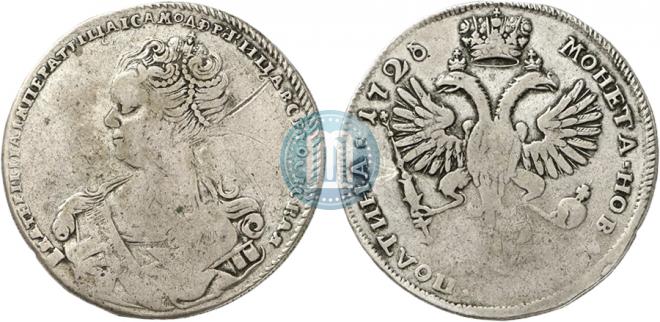Poltina 1726 year