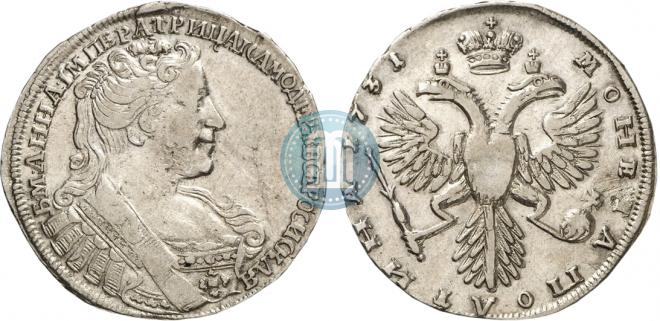 Poltina 1731 year