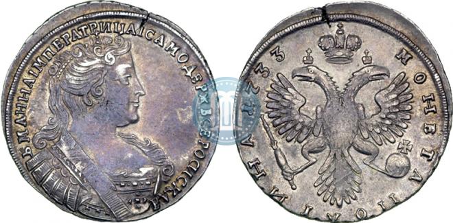Poltina 1733 year