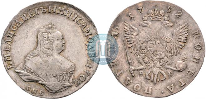 Poltina 1752 year